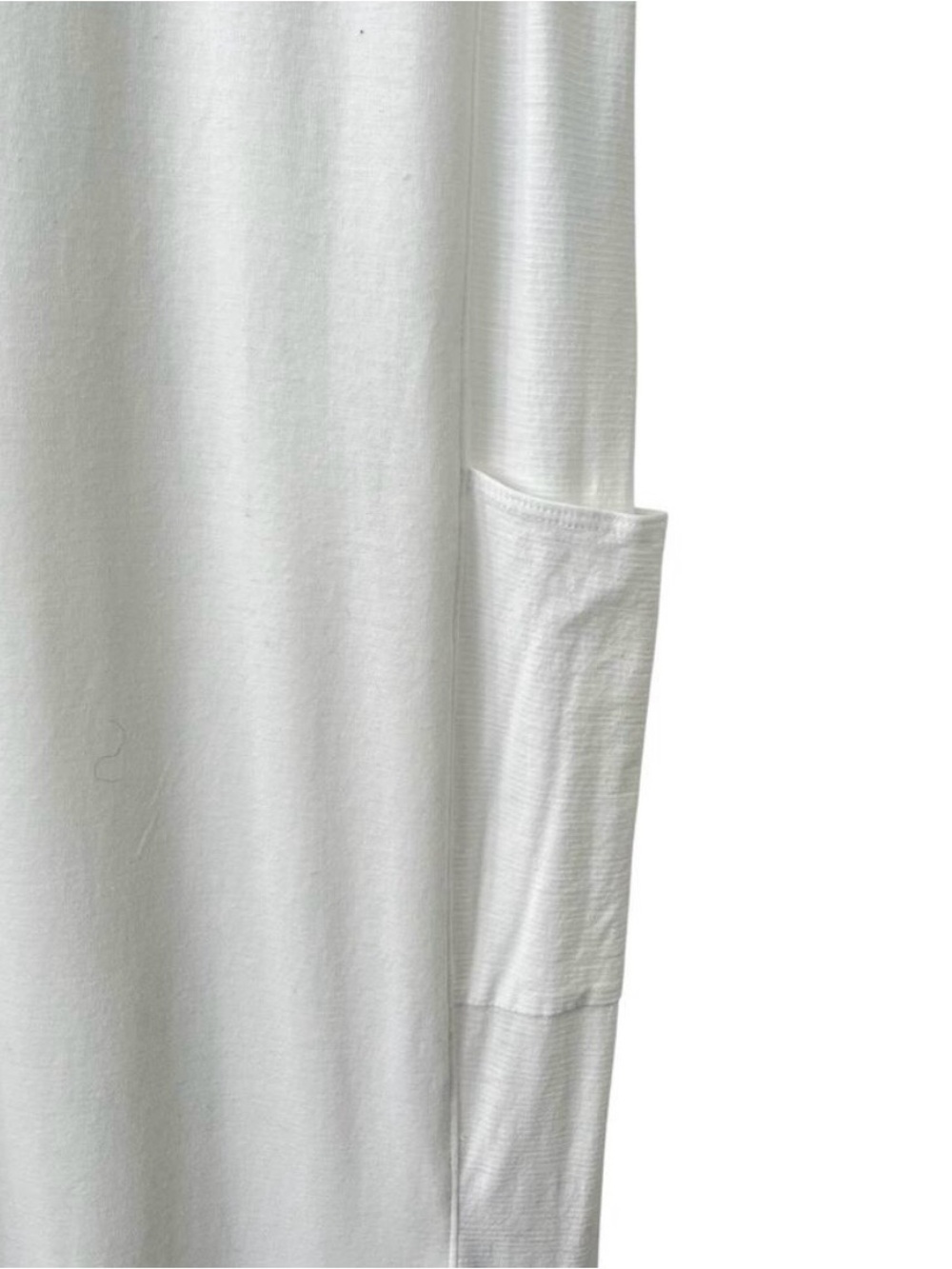 Lunya Sleeveless White Maxi Dress with Side Slits - Picture 6 of 9